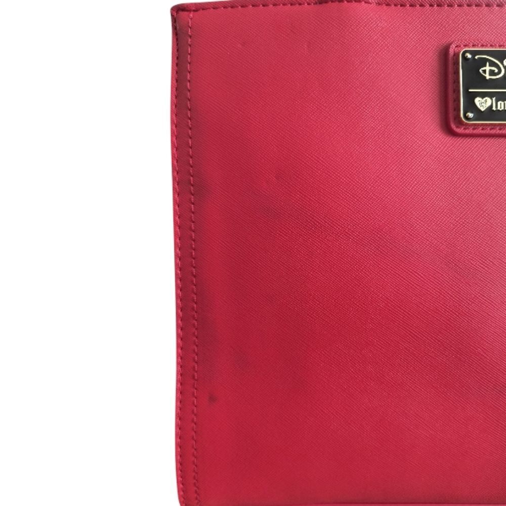 Loungefly Disney Snow White Red Debossed Satchel - Picture 11 of 16